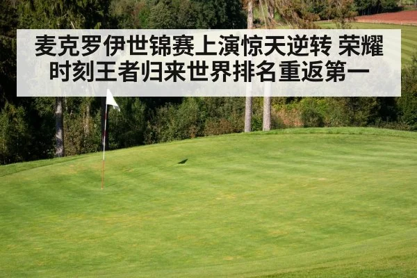 麦克罗伊世锦赛上演惊天逆转 荣耀时刻王者归来世界排名重返第一